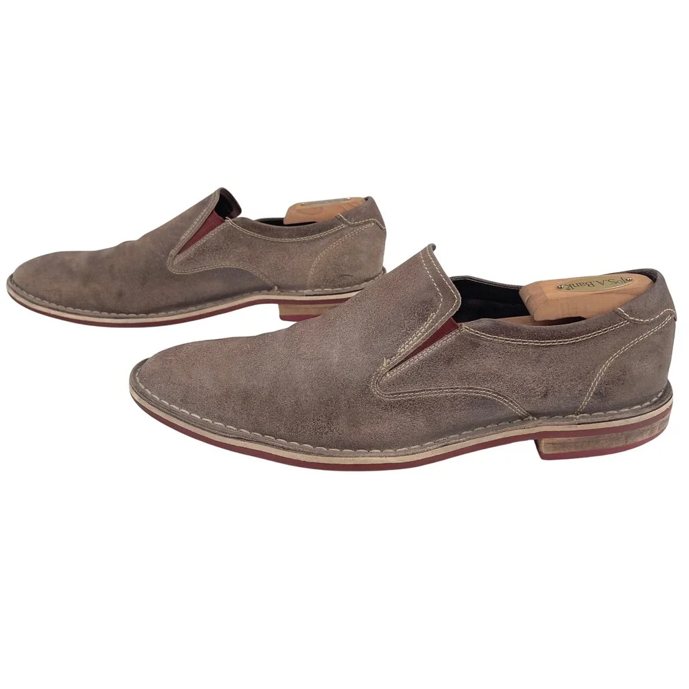 Vintage Cole Haan Nike Era Mens Brown‎ Leather Venetian Slip On Loafer Y2K 11 M